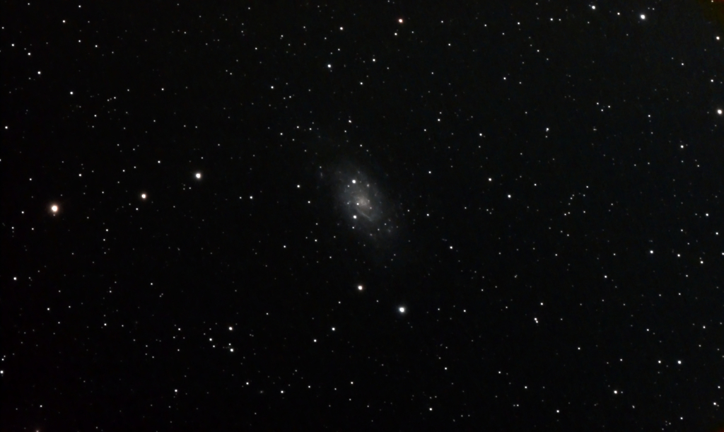 きりん座 NGC2403 - Live Stack撮影